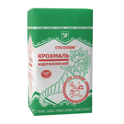 Крохмаль картопляний Сто Пудів 500 г